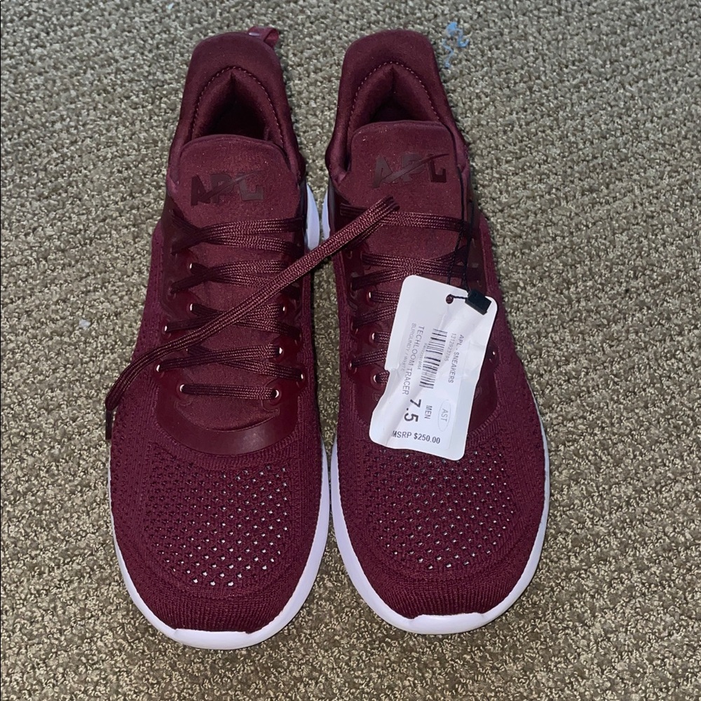 Maroon APL Men’s Sneakers - Fits Womens 9/9.5